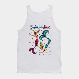 Swim in Love - Mermaid Mantras series Tank Top